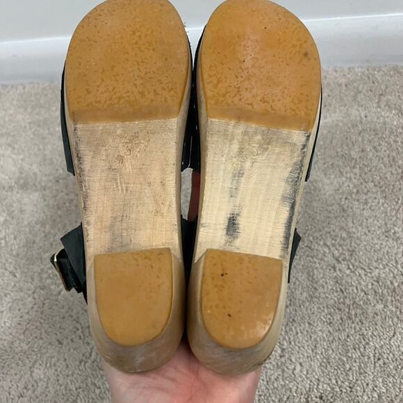 BRYR Emma Closed Toe High Heel Clog Women Size 37 - Picture 15 of 16